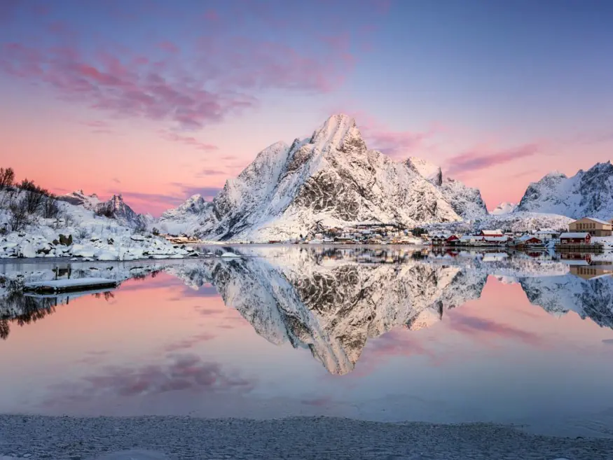 Winterliche Lofoten