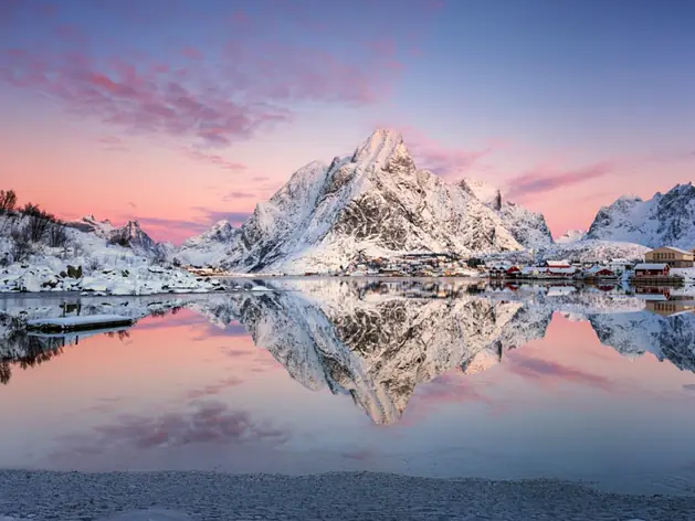 Winterliche Lofoten
