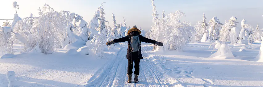 Winterwundermärchen im hohen Norden